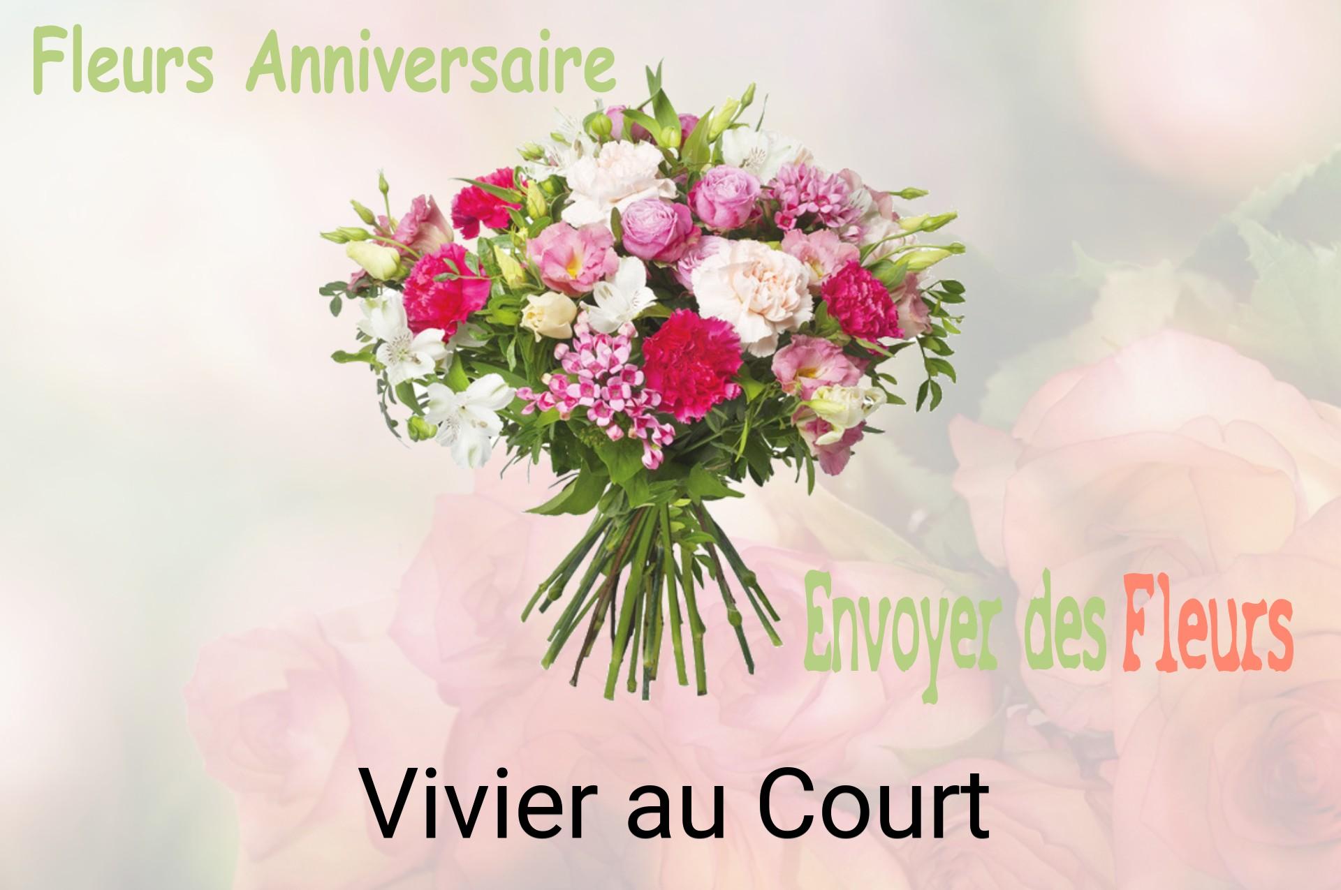 Bouquet de fleurs d’anniversaire livré à Vivier-au-Court